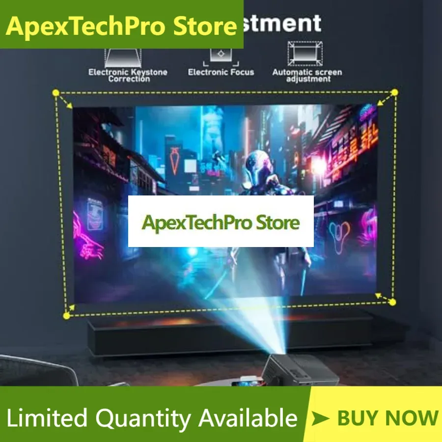 Outdoor Power Reno - Проектор ApexTP4K с электронной фокусировкой, поддержкой