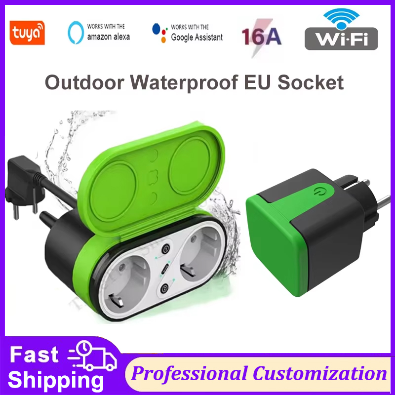 Outdoor Power Plug - Умная уличная Wi-Fi розетка Tuya EU