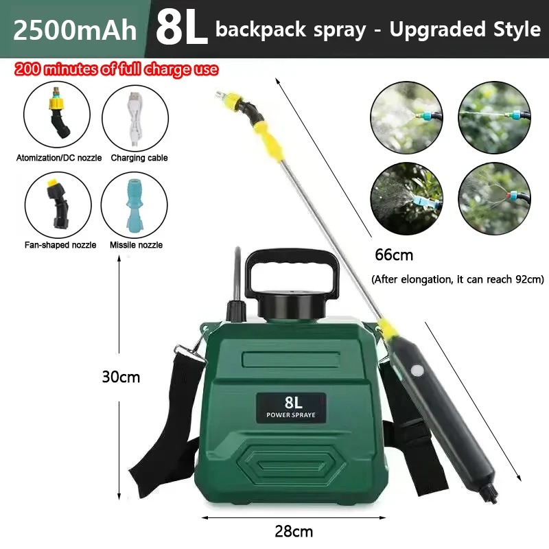 Electric Sprayer Backpack - Новый электрический опрыскиватель высокого давления для