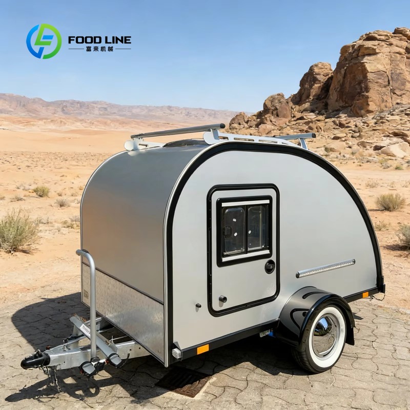 Outdoor Power New Roads - Полностью укомплектованный кемпер-прицеп с интегрированной солнечной