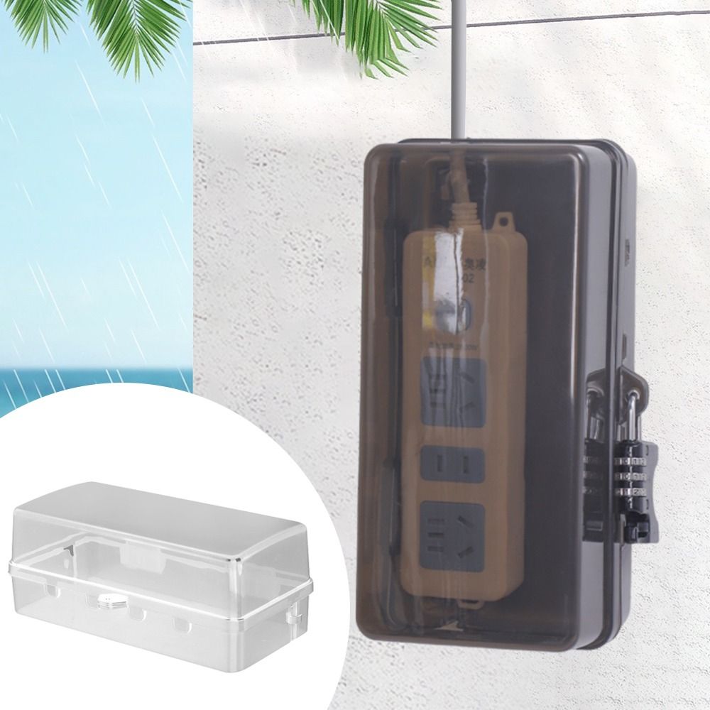 Outdoor Power Strip - Портативный пластиковый бокс для розеток, защита