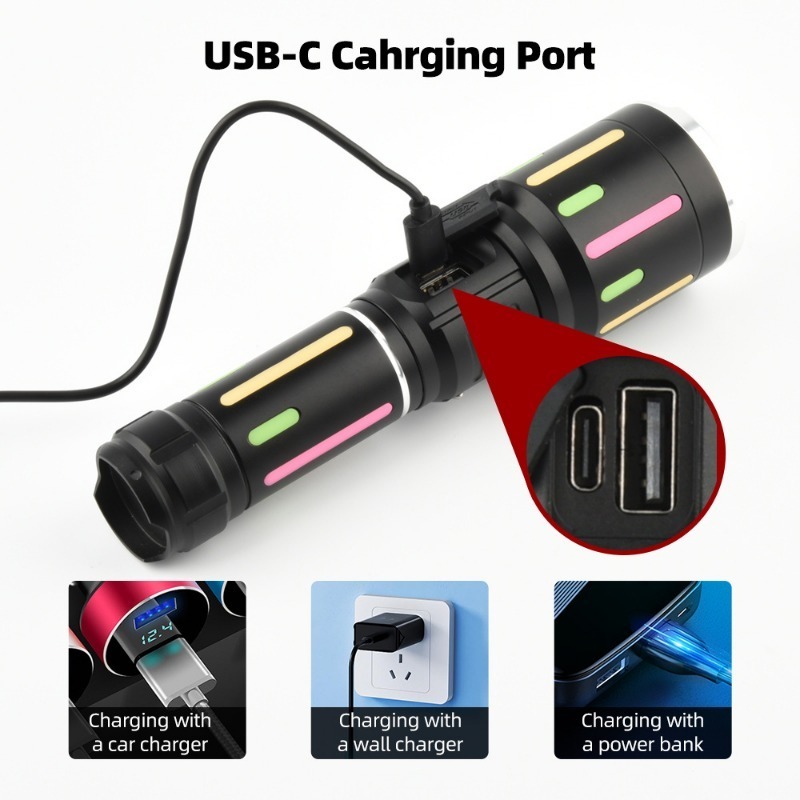 Мощный фонарь с белым светом,  – обзор и цена Outdoor Power For Camping
