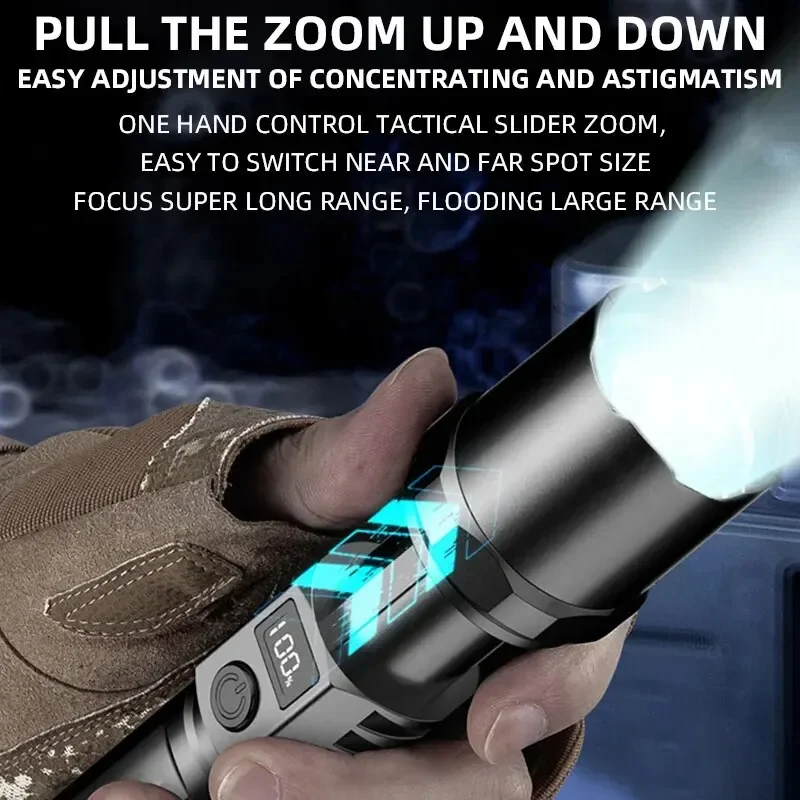 Мощный светодиодный ручной фон – обзор и цена Outdoor Power For Camping
