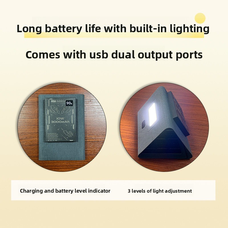 Складное солнечное зарядное ус – обзор и цена Outdoor Power Bank