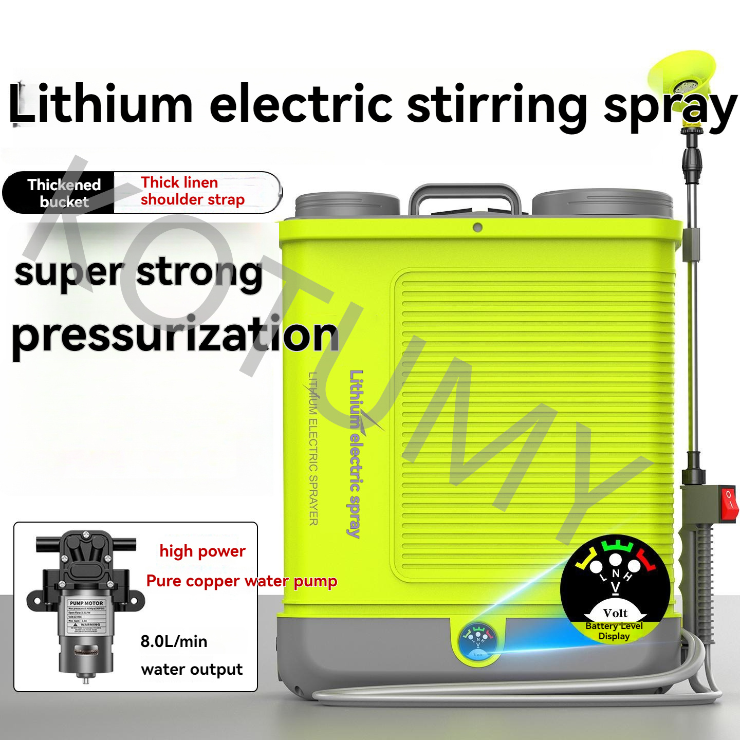 20-литровый электрический ранц – обзор и цена Electric Sprayer Backpack