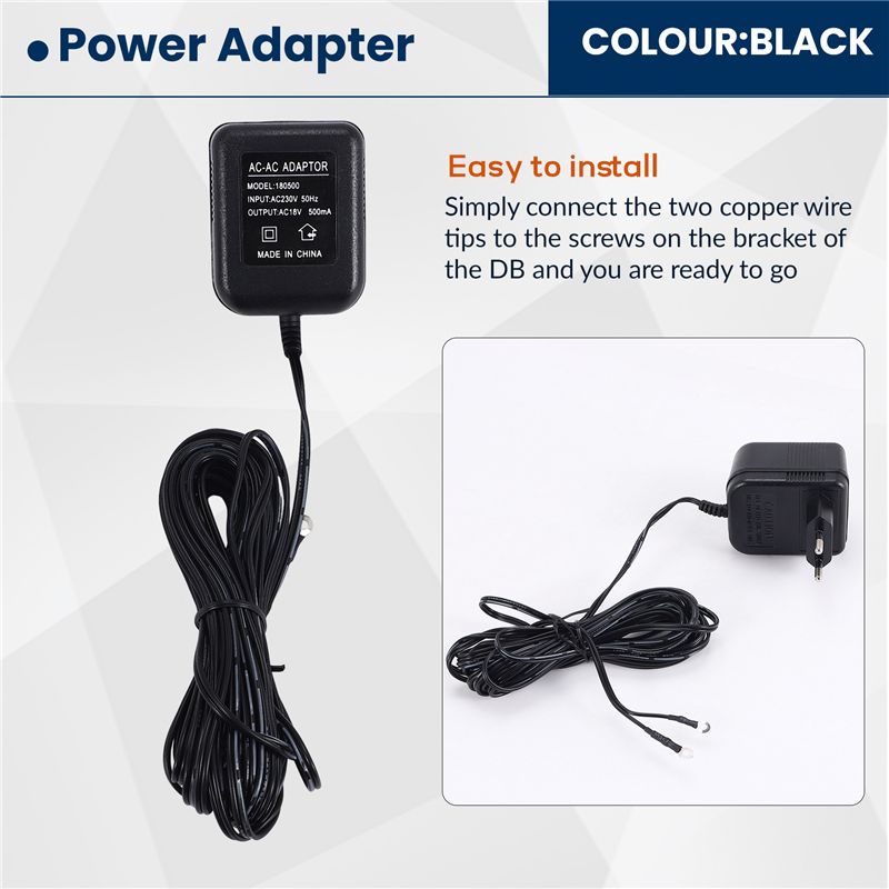 Блок питания Happy New-18V 500 – обзор и цена Outdoor Power Adapter Ring
