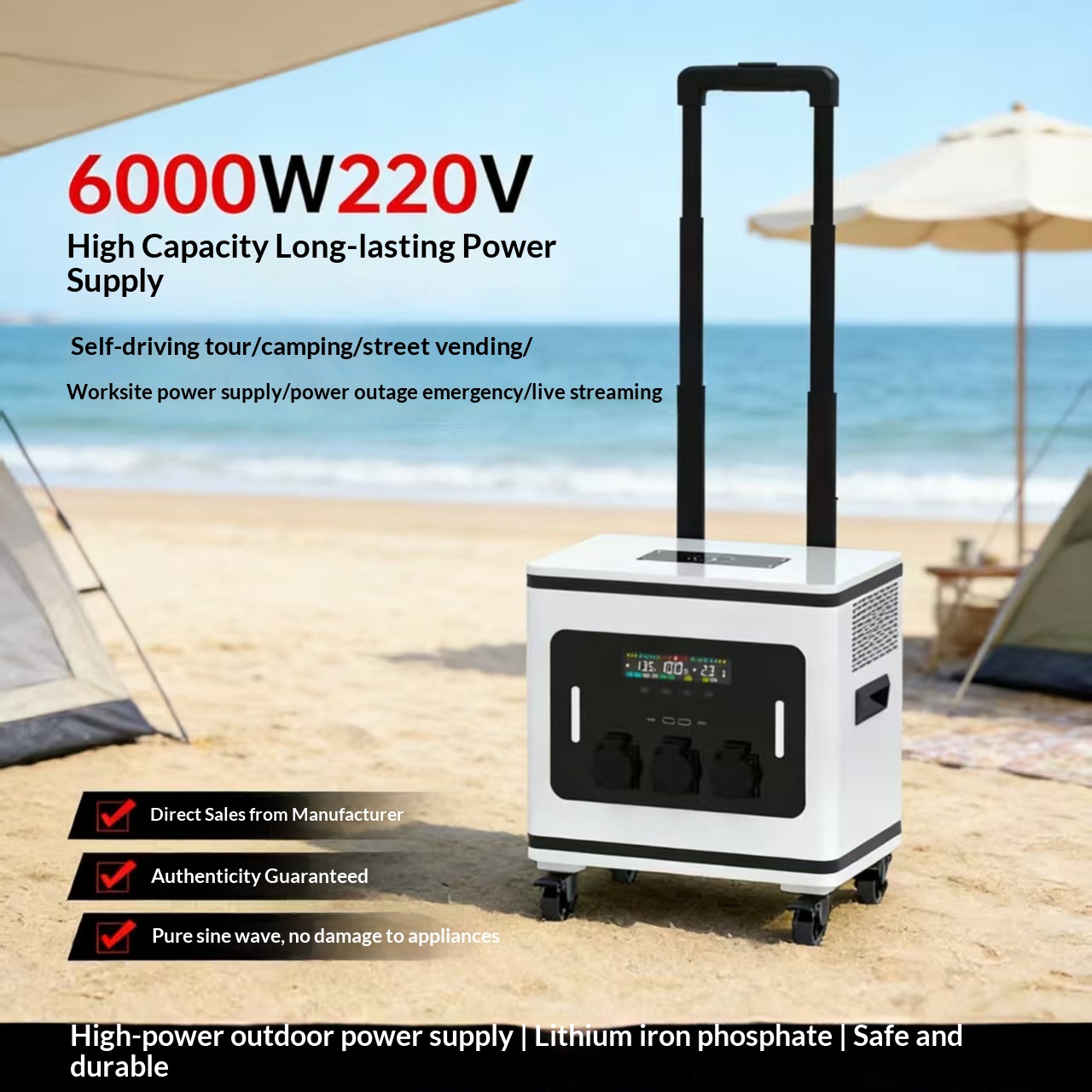 Литий-ионный аккумулятор для у – обзор и цена Outdoor Power For Camping