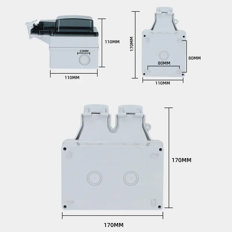 Водонепроницаемая электрическа – обзор и цена Outdoor Power Outlet With Remote Control