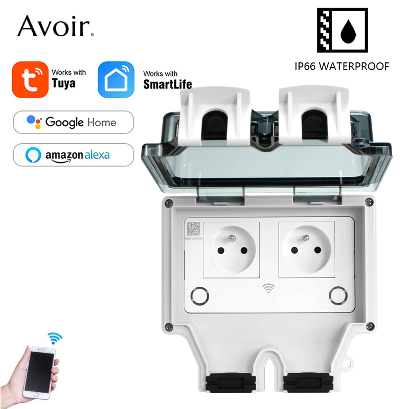 Умная водонепроницаемая розетк – обзор и цена Outdoor Power Outlet With Remote Control
