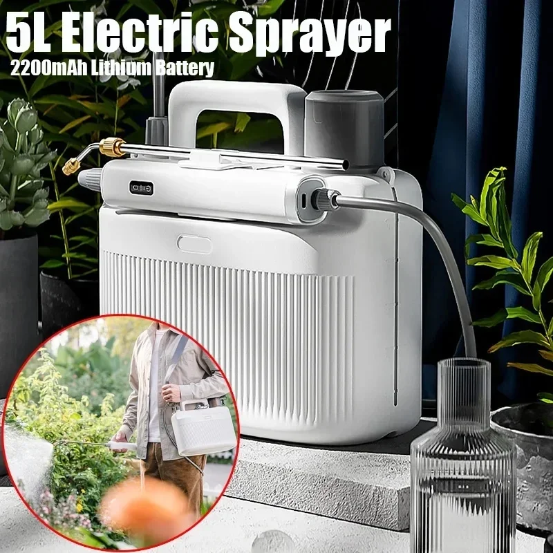 5л садовый электрический опрыс – обзор и цена Electric Sprayer Backpack