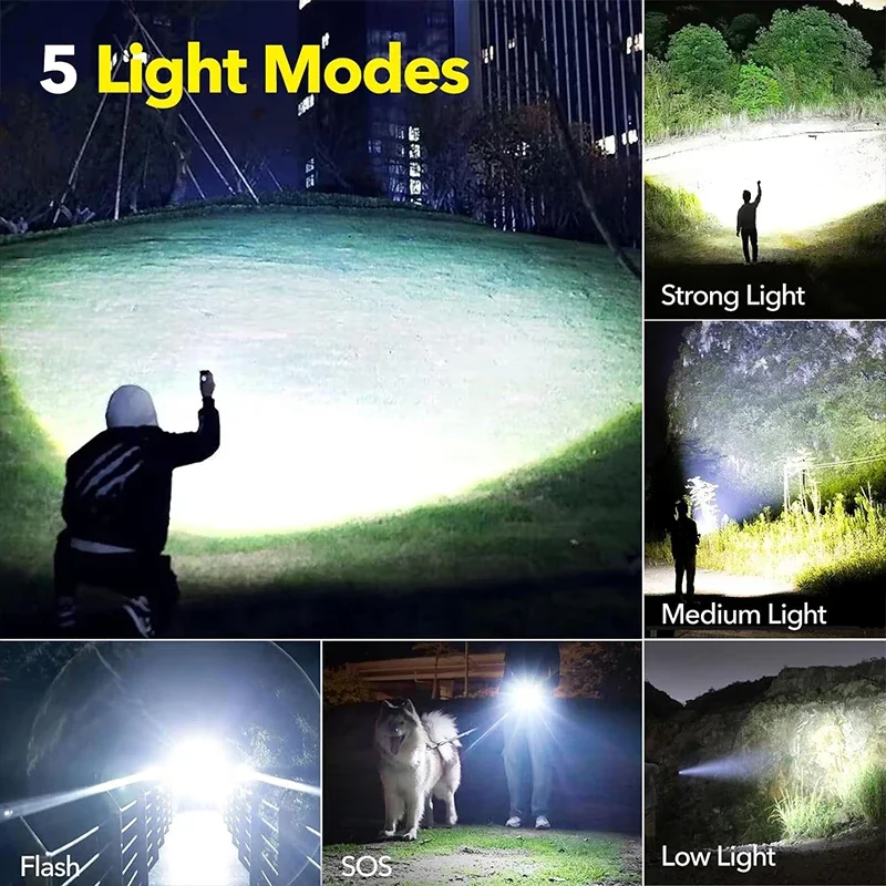 Мощный светодиодный фонарик, п – обзор и цена Outdoor Power For Camping