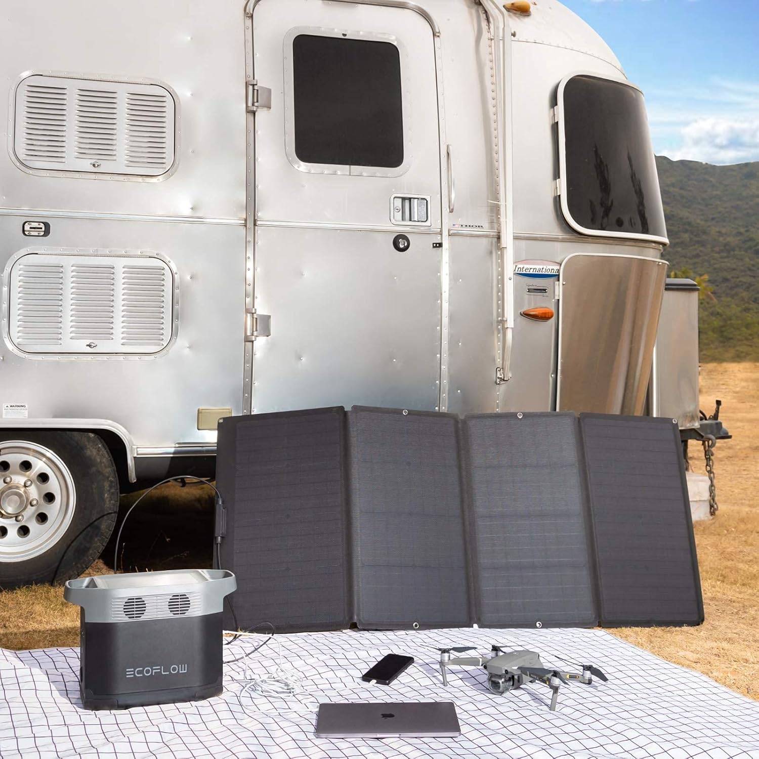 Складная солнечная панель 160  – обзор и цена Outdoor Power For Camping
