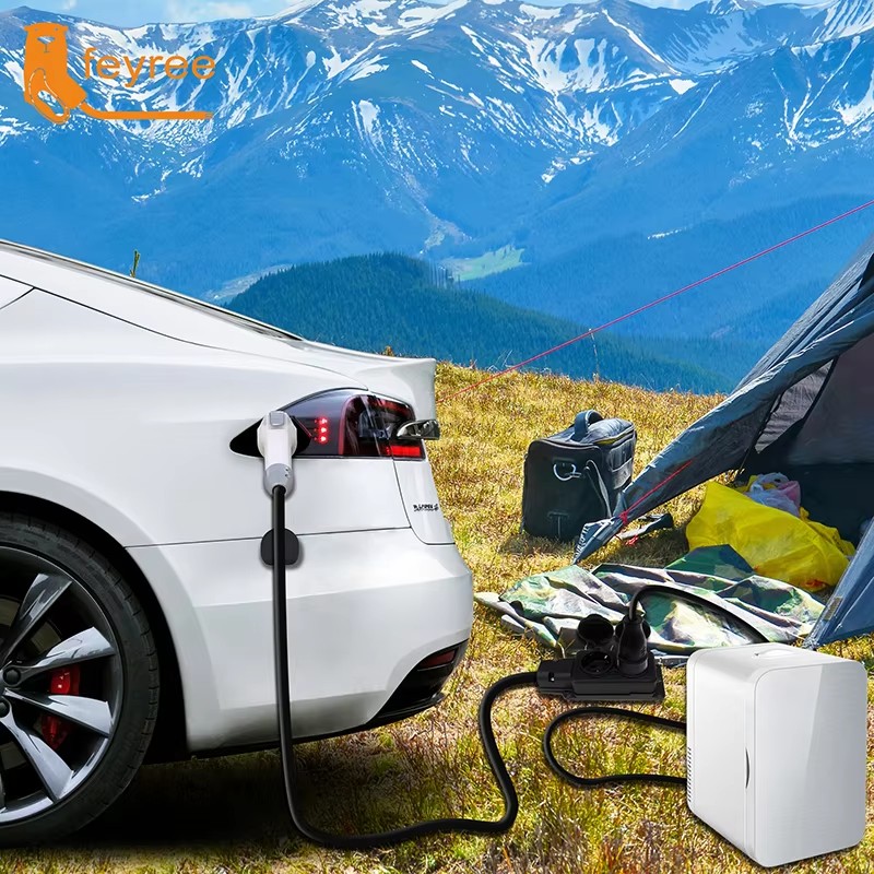 Кабель для разрядки Feyree V2L – обзор и цена Outdoor Power Plug